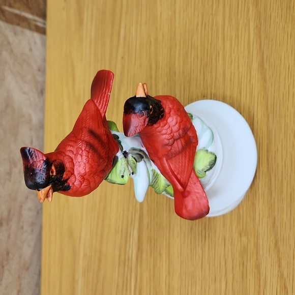 Musical porcelain bird decor - Picture 4 of 9